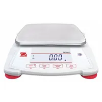 OHAUS Compact Bench Scale: 2,200 g Capacity, 0.01 g Readability, Carat/Custom/g/kg/lb/lb/oz/oz/pwt (MPN SPX2202)