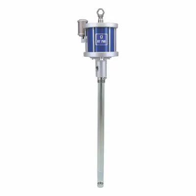 GRACO Air Drum Pump: Stub Pump, 36:1, 32 lb/min Max. Flow Rate, Stub Pump - Grease Dispensing Piston Drum Pumps