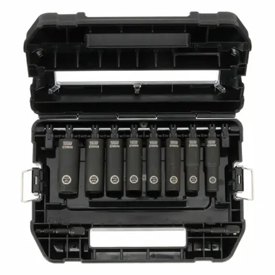 DEWALT Impact Socket Set: 1/2 in Drive Size, Small Set (0-50 pieces) Set Size - SAE Impact Socket Sets