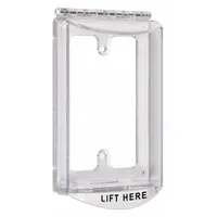 SAFETY TECHNOLOGY INTERNATIONAL Protective Cover: Polycarbonate, 4 7/16 in Overall Dp, STI-6519