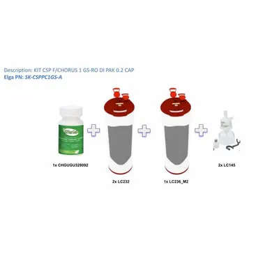 ELGA Chorus 1 General Science CSP Kit: SK-CSPPC1GS-A - Water Purification Replacement Parts, Filters, Stands & Switches