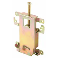 This hanging door roller from PRIME-LINE measures 3 3/4 inches in width and supports a maximum weight of 60 lb. It is designed for use in sliding or bypass door systems in industrial and commercial settings