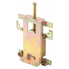 This hanging door roller from PRIME-LINE measures 3 3/4 inches in width and supports a maximum weight of 60 lb. It is designed for use in sliding or bypass door systems in industrial and commercial settings.