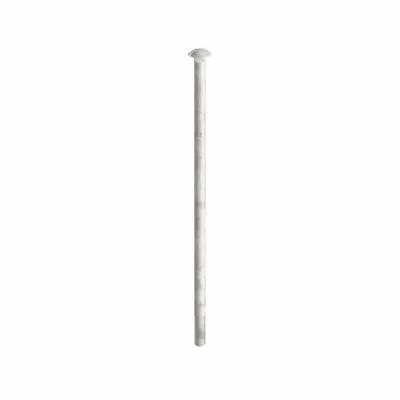 USA INDUSTRIALS Carriage Bolt: Square Neck, 1/2"-13 Thread Size, 14 in lg, Steel, Grade 2 - Grade 2 Steel Square Neck Carriage Bolts