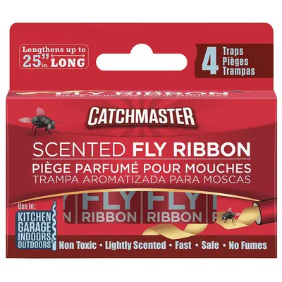 CATCHMASTER Fly Trap: For Use On Flying Insects, Paper Trap, Indoor/Outdoor Use - Flying Insect Traps
