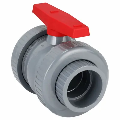 OEM PVC Ball Valve, Straight, Socket x FNPT, Std Port - PVC Ball Valves