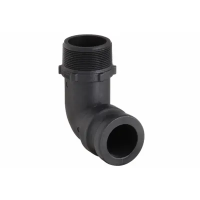 BANJO Cam and Groove Adapter: 2 in Coupling Size, 2 in Hose Fitting Size - Type F Polypropylene Cam & Groove Fittings