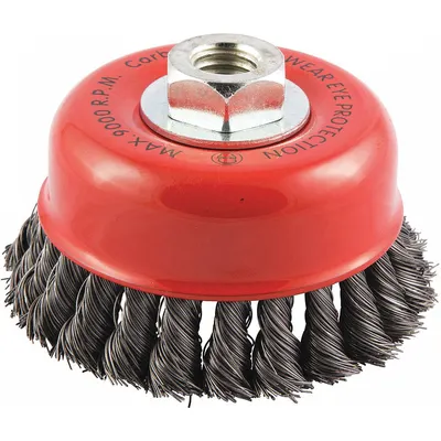 OEM APPROVED VENDOR Cup Brush - Heavy-Cleaning Brushes for Contoured Carbon Steel Surfaces