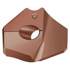 This exchangeable tip is designed for use with compatible modular drill bit systems. It is intended for drilling operations in metalworking applications, providing consistent hole quality and efficient tool changeover.