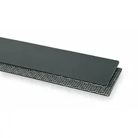 Light-Duty Multi-Ply Conveyor Belt: 12 in Belt Wd, 5/32 in Belt Thick, 50 ft, Black, PVC, 1 Belt Ply (MPN 28000010)