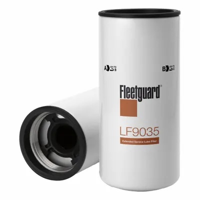 FLEETGUARD Automotive Oil Filter: M92 x 2-6G EXT Thread Size, 12 in Overall Ht - Spin-On Oil Filters