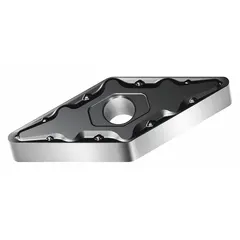 Diamond indexable turning insert with VNMG geometry, MM5 chipbreaker, and WSM30S grade. Used for precision turning, facing, and profiling of non-ferrous materials, composites, and abrasive alloys.