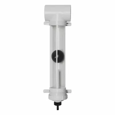 BUSHMAN First Flush Diverter: 22 in Overall Ht, 11 in Overall Wd, Plastic - Rain Barrel Accessories