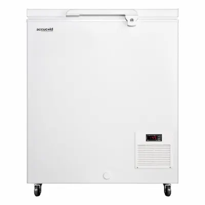 ACCUCOLD Lab Freezer: Chest, 4.8 cu ft, -45°C to -10°C, Manual Defrost Method - General Purpose Lab Freezers