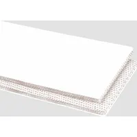 Food-Grade Multi-Ply Conveyor Belt: 14 in Belt Wd, 5/64 in Belt Thick, Cut to Lg (15 ft Min), White (MPN 20104016-14)