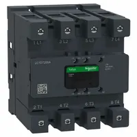 SCHNEIDER ELECTRIC IEC Contactor: Non-Reversing, 4 Poles, 4NO Contacts, 200 A, 240V AC/480V AC Coil (MPN LC1DT200ALSE)