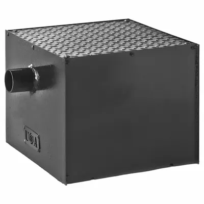 SMITH LIGHT COMMERCIAL Flush Grease Interceptor, 10 gpm, Steel, 2 in Dia - Grease Interceptors
