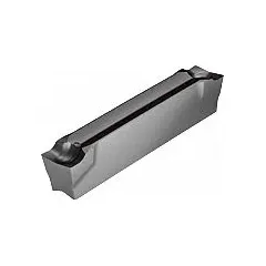 Indexable carbide insert for parting and grooving operations on CNC lathes. Grade WSM33S with GX16 geometry provides stable cutting in cutoff and grooving applications.