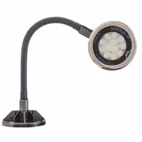 O.C. WHITE Spot Light: LED, Power Cord, Gooseneck, 12 in Arm Reach, 2,750 lm Max Brightness, 5000K (MPN LED-MG12-30-120V)
