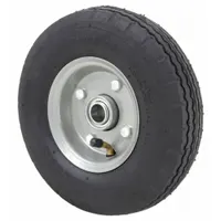 APPROVED VENDOR Pneumatic Wheel: 8 in Wheel Dia., 2 7/8 in Wheel Wd, Rubber, 300 lb Load Capacity (MPN 1NWU4)