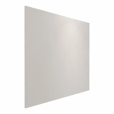 HADRIAN Partition Panel: Solid Plastic HDPE, Plastic, Bone, 55 in Ht, 59 in Wd - Panels & Panel Posts for Bathroom Partitions