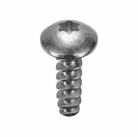 Thread Forming Screw: #4 Size, 3/8 in Lg, Stainless Steel, Plain, Torx Plus®, Pan, 50 PK (MPN 450650)