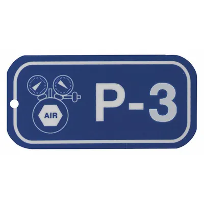 BRADY Lockout Tag: None/ No Header, P-3, Polystyrene, English, Plastic, Holes (MPN 105696) - Safety