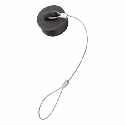 LEVITON Protective Cap: For Male Devices, Black, Compatible with Series 49, 1,135 A - Caps for Single-Pole Plugs & Connectors