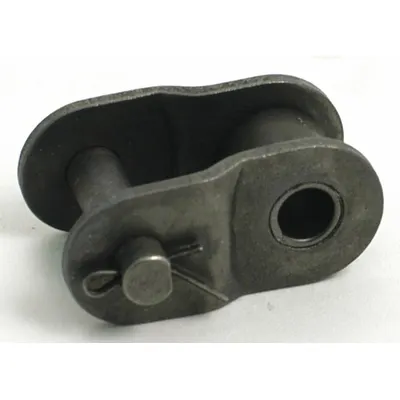 TRITAN Roller Attachment Link: Offset, Single Strand, 20B, 1 1/4 in Pitch, 3/4 in Roller Dia - Offset Links for British Standard Chains