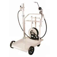 LIQUIDYNAMICS INC. Air Drum Pump: Cart, 5:1, 4 gpm Max. Flow Rate, 14,000 cps Max. Viscosity (MPN 21094-S32)