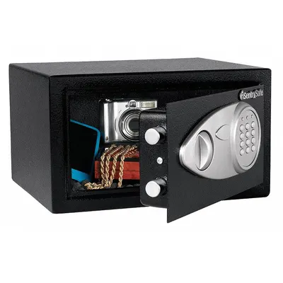 SENTRY SAFE Safe: Digital Combo Lock, 0.41 cu ft Capacity, Steel - Free-Standing Security Safes