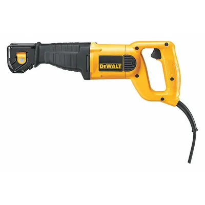 DEWALT Reciprocating Saw: 10 A Current, 1 1/8 in Stroke Lg - Corded Reciprocating Saws