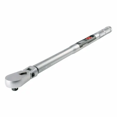 TEKTON Electronic Torque Wrench: Foot-Pound/Inch-Pound/Meter-Kilogram/Newton-Meter - Flex-Head, Electronic Torque & Angle Wrenches