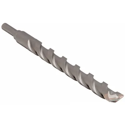 BOSCH Round Hammer Drill: 5/16 in Drill Bit Size, 10 in Max Drilling Dp - Round-Shank Masonry Drill Bits