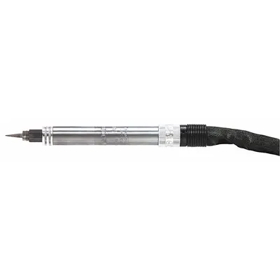 DOTCO Air Pencil Grinder: 0.1 hp, 60,000 RPM Max, Rear Exhaust Location, Shielded - 1/8 in. Collet Pencil Grinders