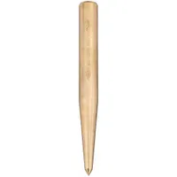 Center Punch: Non-Sparking, 7/16 in Tip Size, Round, 1 1/16 in Shank Dia, 9 1/2 in Overall Lg (MPN P-1297)