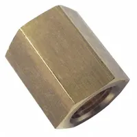 LEGRIS Metal Pipe Straight: 180° Return, 1/8 in x 1/4 in, 1,000 psi, 45/64 in Lg, C37700 Brass (MPN 0155 10 13)