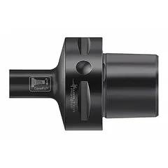 This holder is designed to securely mount interchangeable milling heads onto machine spindles. It is used in CNC machining and general metal-cutting operations where quick head changes reduce downtime and maintain accuracy.