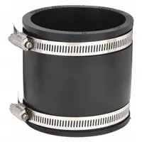 FERNCO Flexible Pipe Straight: PVC, For 1 1/4 in Pipe, Copper/Iron/PVC/Steel, 3 1/2 in Overall Lg (MPN 1056-125)