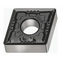 Diamond indexable turning inserts designed for precision turning operations on hard materials. The CNMG431-NMS WSM01 and CNMG120404-NMS WSM01 geometries provide high wear resistance and surface finish. Suitable for general machining applications requiring consistent performance.