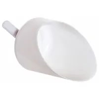 Scoop: Non-Sterile, Polyethylene, 4 L Capacity - mL, 1 gal Capacity - oz, 38.1 cm Overall Lg, White (MPN H36760-0000)