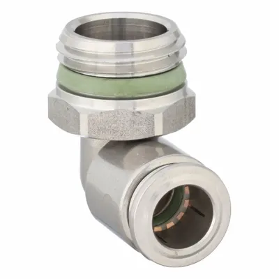 AIGNEP USA Stainless Steel Push-to-Connect Elbow Fitting - Stainless Steel Tube Fittings