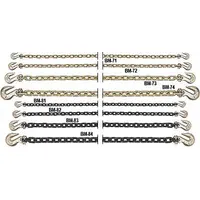 B/A PRODUCTS CO. Straight Chain: 5/16 in Trade Size, 70 Chain Grade, Steel, Grab Hook, Straight (MPN 11A-516G715)