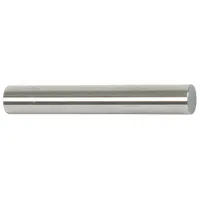 This Class X No-Go (Minus) pin gauge is used to verify that a hole does not exceed the specified diameter. It is made of uncoated steel with a tolerance of 0.00004 in and a length of 2 in. Suitable for precision inspection in manufacturing quality control