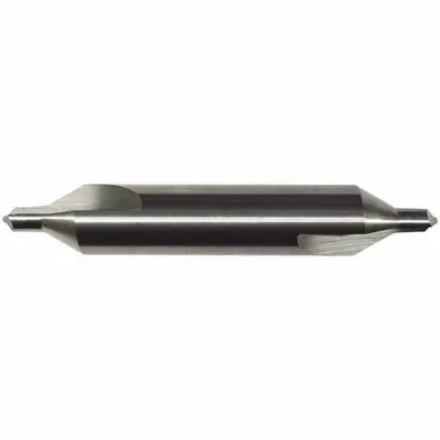 KEO Center Drill: Plain Type, #3/0, 90°, 1 1/2 in Overall Lg - Plain-Tip Center Drills