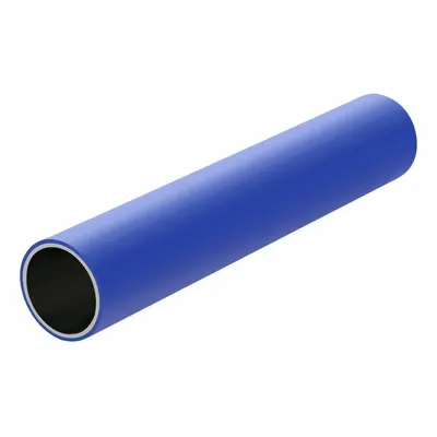 FLEXPIPE Steel Framing Pipe: Steel Framing Pipe, Blue, 1 1/8 in Nominal Pipe Size - Steel Framing Pipes for Clamp-On Pipe Systems