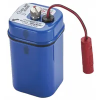 ZURN Sealed Battery Housing: Toilets, ABS, Sealed Battery, 6 in Overall Wd (MPN PTR6200-BATT)