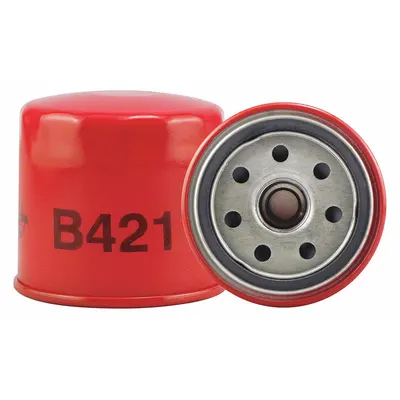 BALDWIN FILTERS Oil Filter: B421, M20-1.50 Thread Size, 2 7/8 in Overall Ht, 3 in Outside Dia - Spin-On Oil Filters