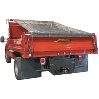 Mesh Tarp/Hardware Kit: Manual Dump Truck and Trailer, PVC-Coated Vinyl Mesh (MPN DTR7015)
