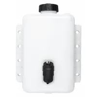 Washer Reservoir: 1 gal, Plastic, Installation Hardware/Pump, Agriculture/Construction/Marine (MPN 400713)